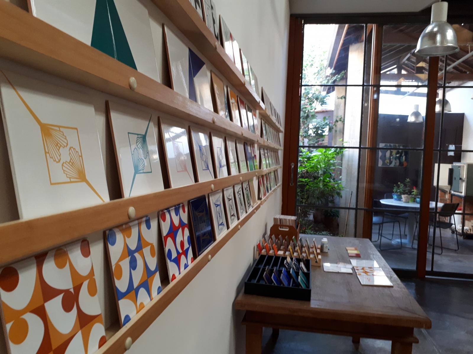 Mais uma vitrine de azulejos!