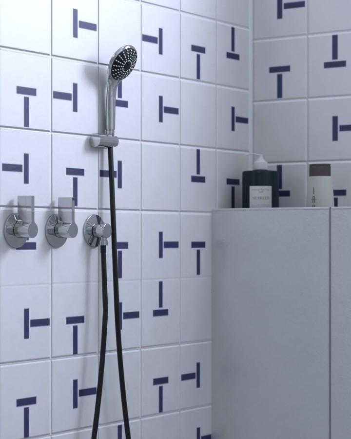 Projeto com azulejos TOM