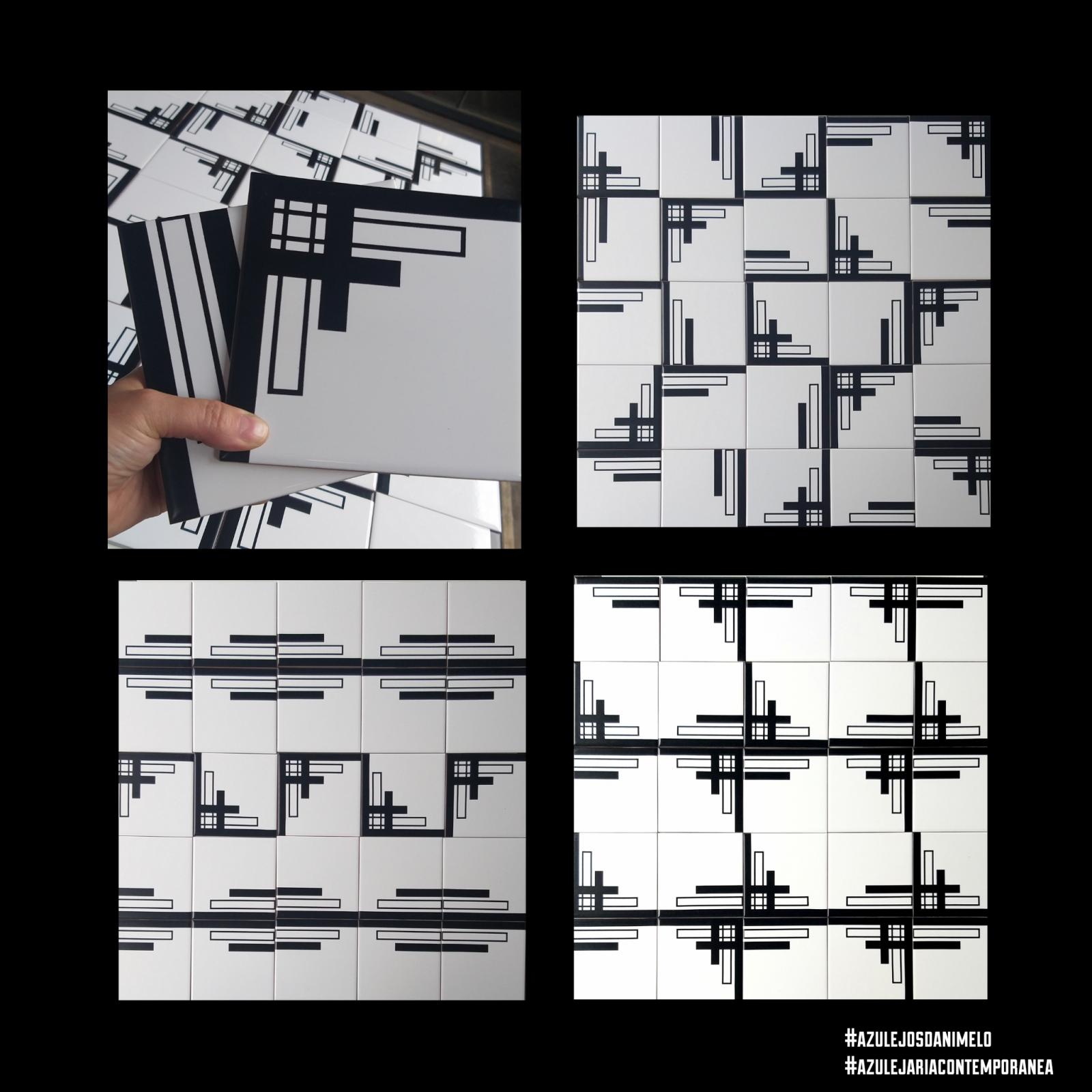 Azulejos Preto e branco