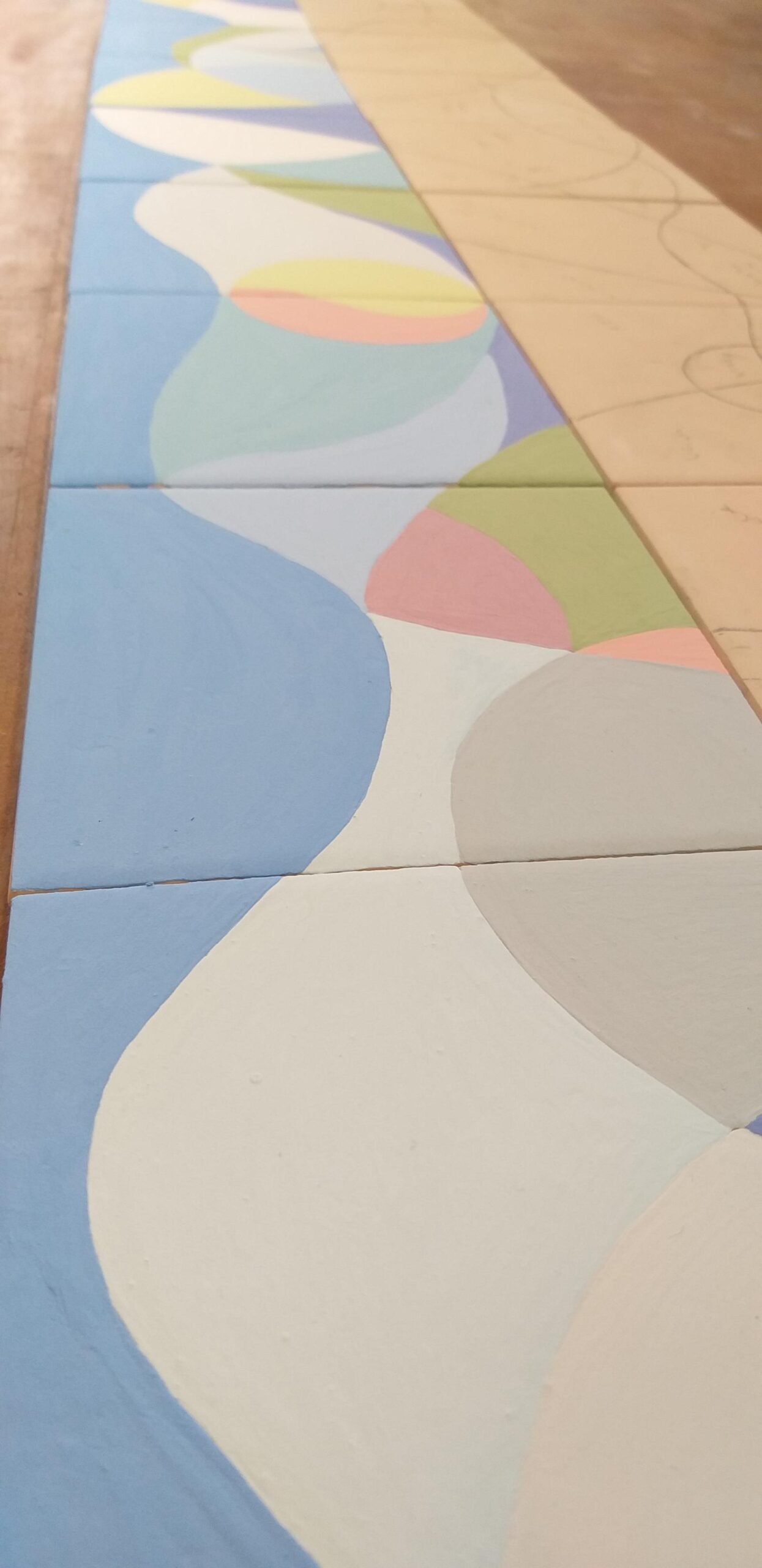 Painel em Baixo esmalte
