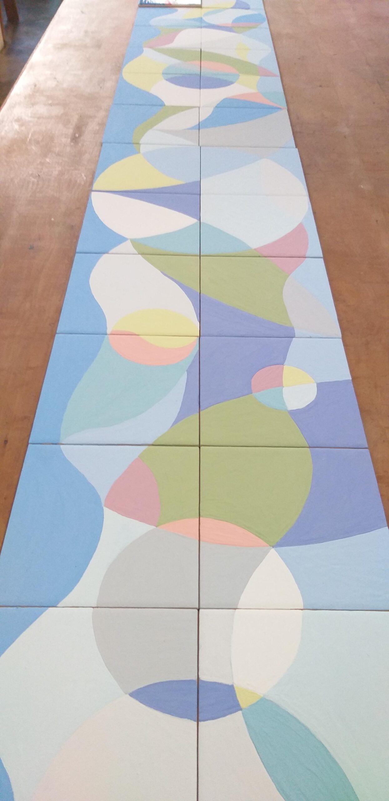 Painel em Baixo esmalte