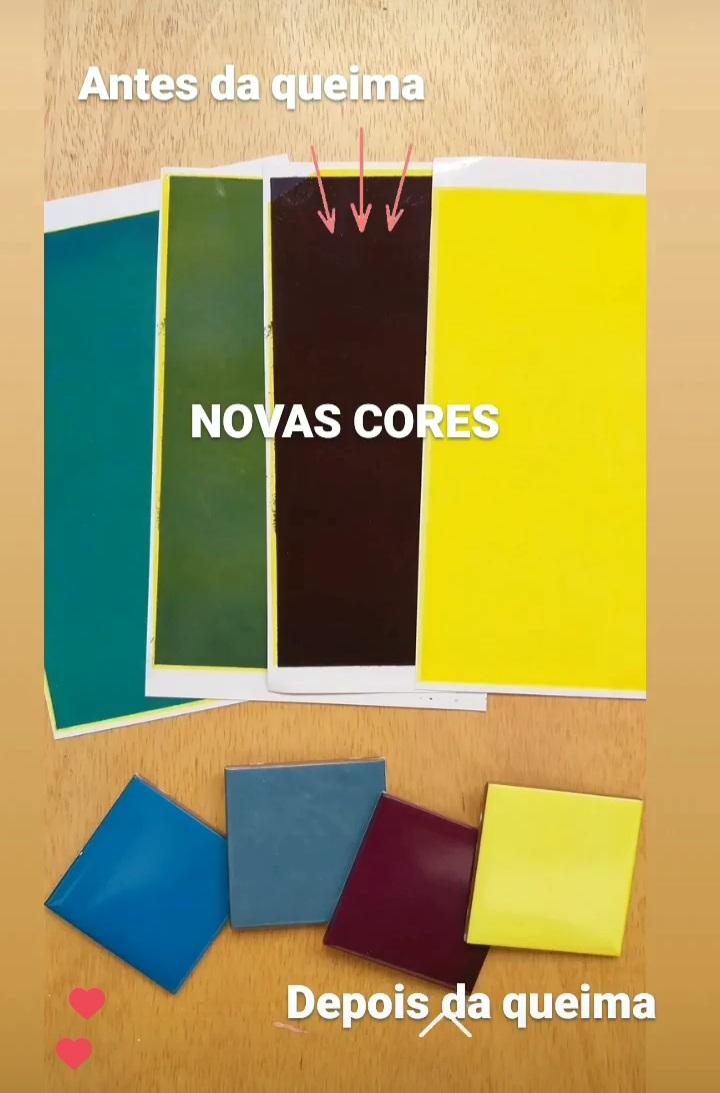 Novas cores