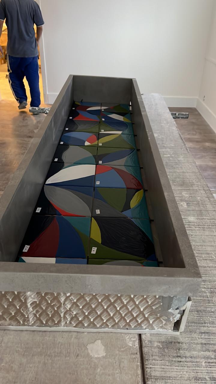 Painel Pintado a mão