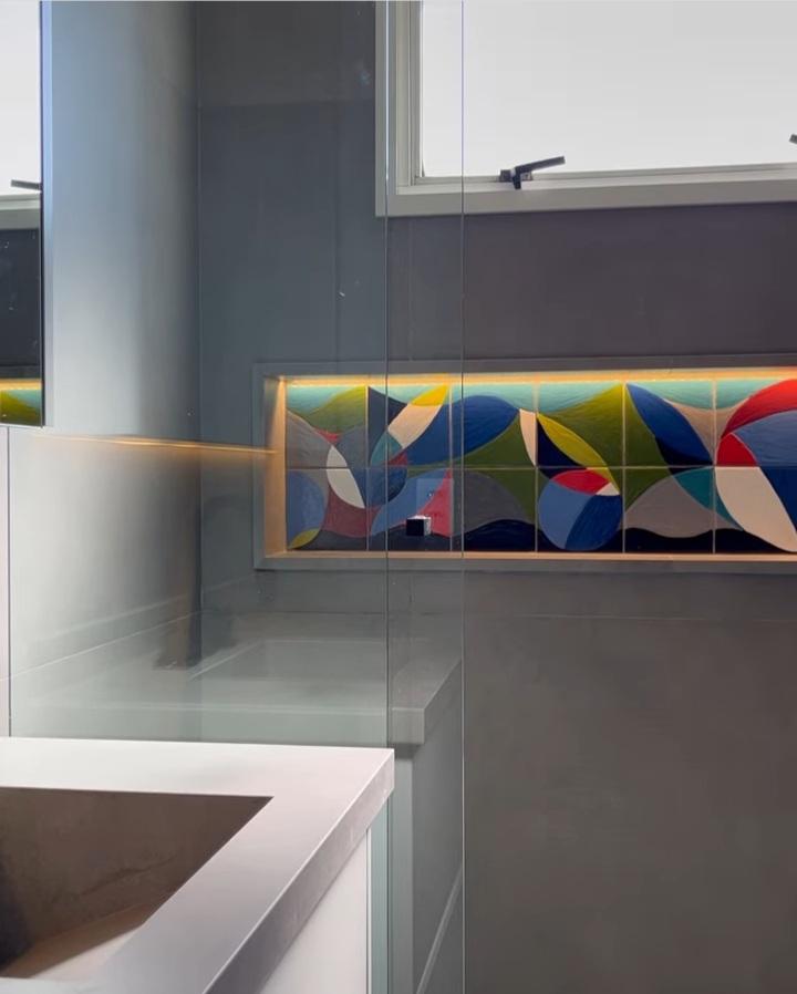Painel Pintado a mão