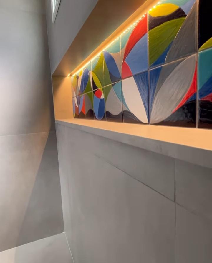 Painel Pintado a mão