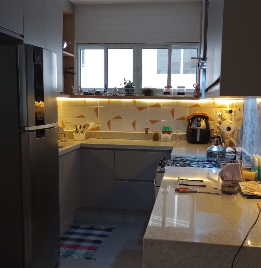 Cozinha com azulejos Savana